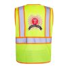 Aviation High visibility safety vest back
