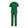 Klothon Standard Scrub suit Female Green Back