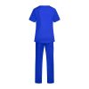 Klothon Standard Scrub suit Female Blue Back