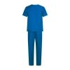 Klothon Standard Scrub suit male Blue Back