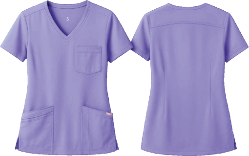 WOMENS-SCRUB-TOP 2485